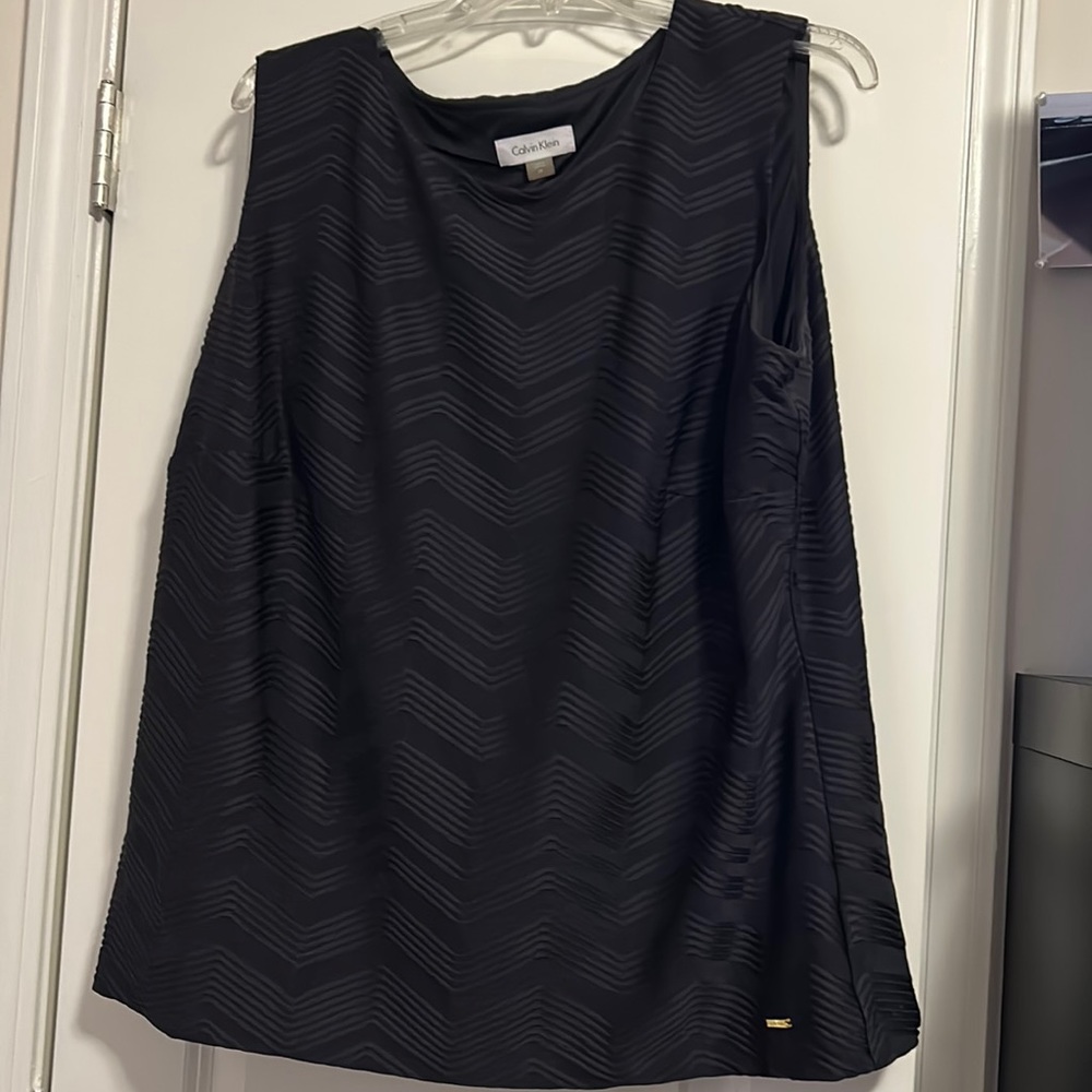 Calvin Klein Plus Size Top 1X